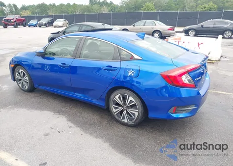 2018 Honda Civic Ex-L from USA, damaged, VIN JHMFC1F75JX042246